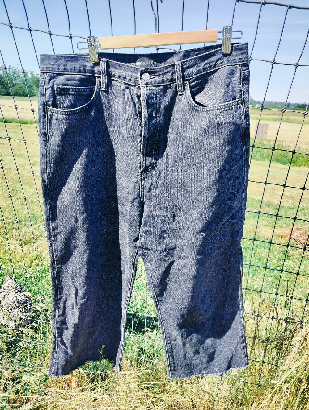 Denim Forum Black Jeans